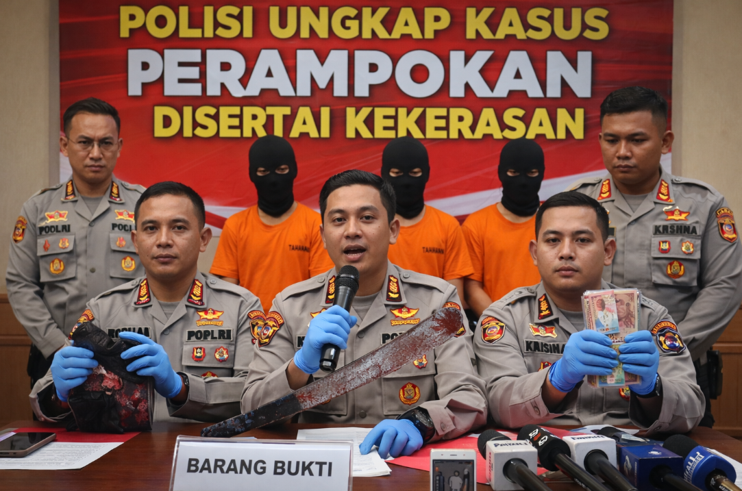 Polisi Ungkap Kasus Perampokan