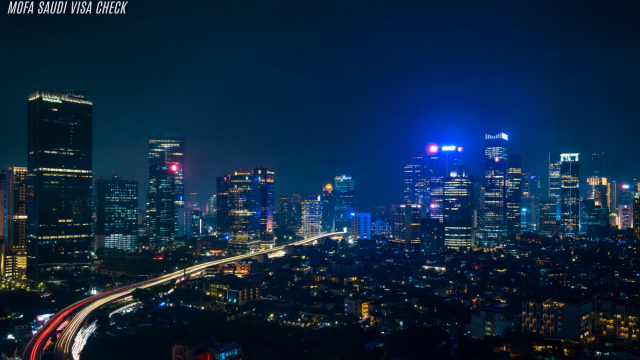 Suasana Kota Jakarta