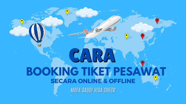 Cara Pesan Tiket Pesawat Saat Liburan