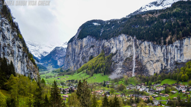 Lembah lauterbrunnen 