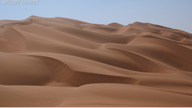 Gurun Rub’ al Khali, Arab Saudi