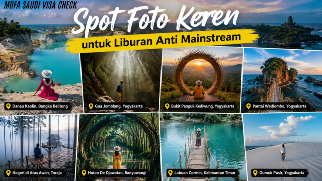 Spot Foto Keren untuk Liburan Anti Mainstream