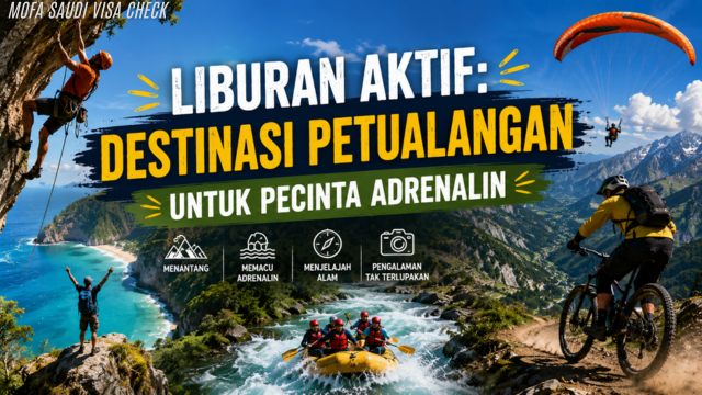 Liburan Aktif: Destinasi Petualangan untuk Pecinta Adrenalin