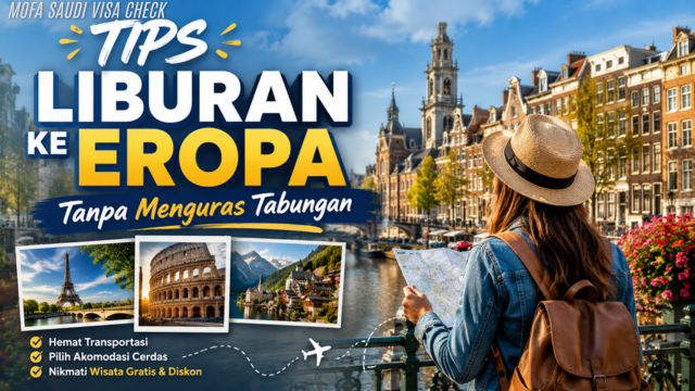 Tips Liburan ke Eropa Tanpa Menguras Tabungan