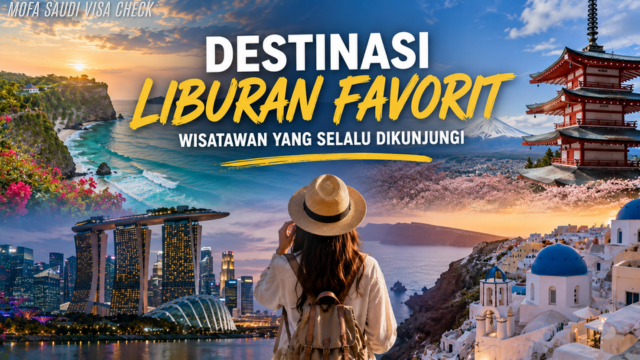 Destinasi Liburan Favorit Wisatawan yang Selalu Dikunjungi